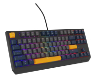 Genesis THOR 230 TKL NAVAL BLUE NEGATIVE US RGB MECHANICZNA OUTEMU NKG-2164 - 1351040 - zdjęcie 7